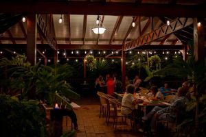 chattel bar at night sugar cane club barbados 